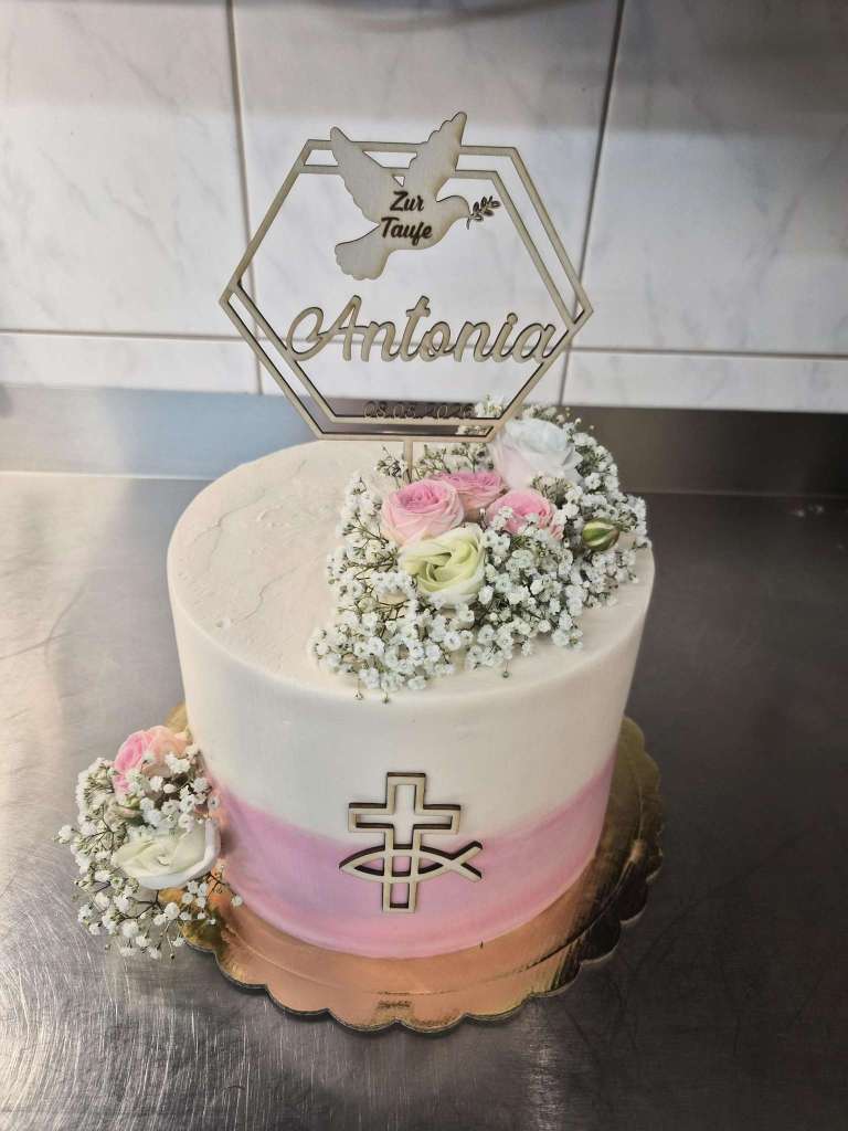 Tauftorte von Florians Mehlspeisenwelt